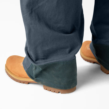 Waxed Canvas Double Front Bib Overalls - Dickies Special Offer
