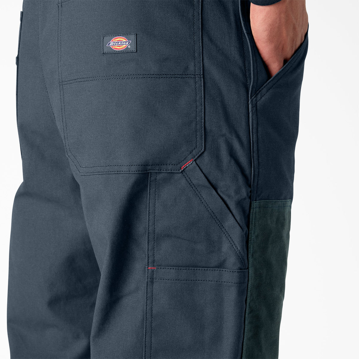 Waxed Canvas Double Front Bib Overalls - Dickies Special Offer