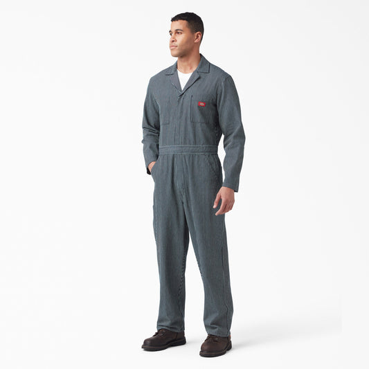 Hickory Stripe Coveralls - Dickies Signature