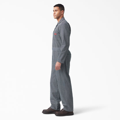 Hickory Stripe Coveralls - Dickies Signature
