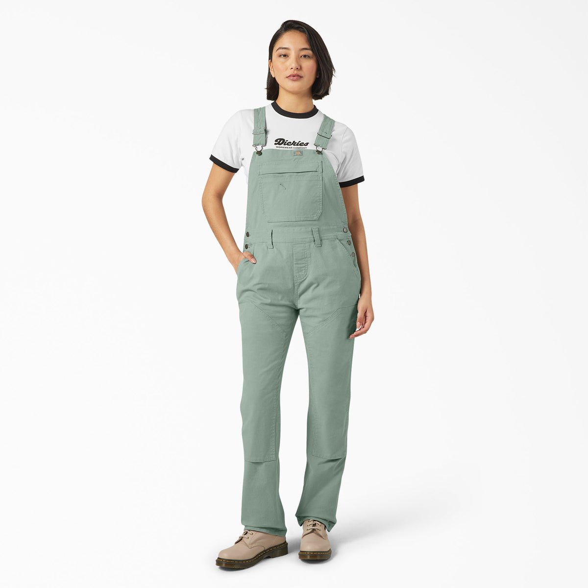 Women's Double Front Bib Overalls - Dickies Deals