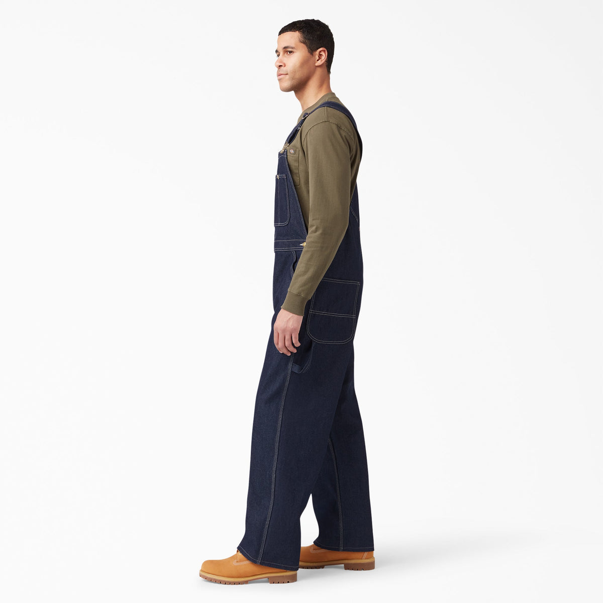Indigo Bib Overalls - Dickies Trending