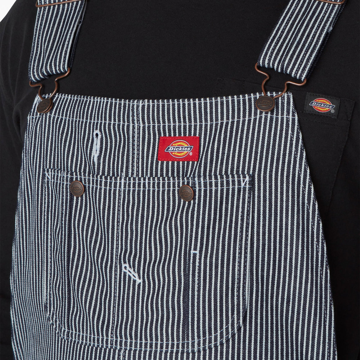 Hickory Stripe Bib Overalls - Dickies Special Offer