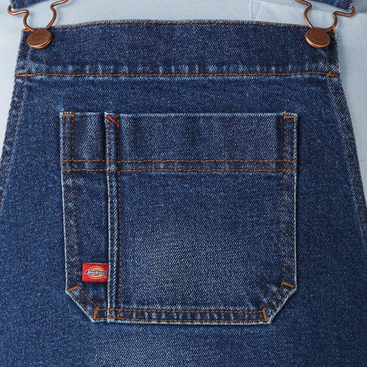 Women's Denim Boyfriend Fit Bib Overalls - Dickies Value