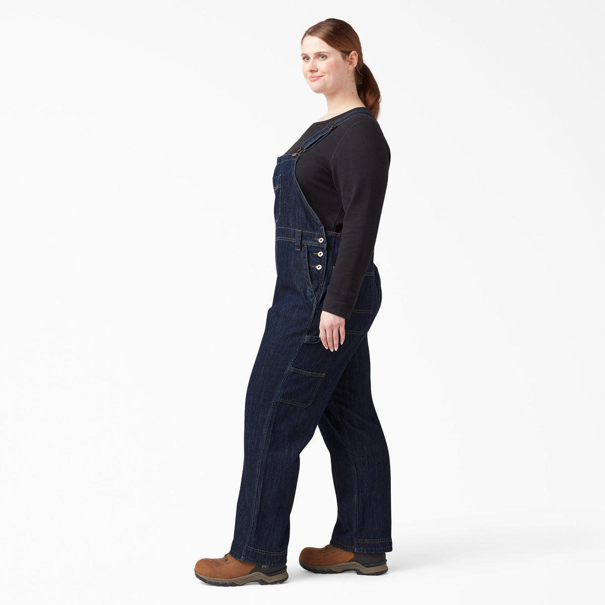 Women's Plus Relaxed Fit Bib Overalls - Dickies Great Value