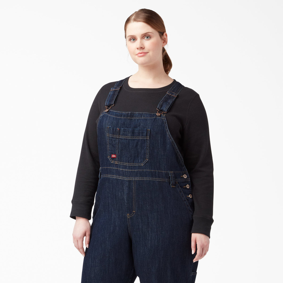 Women's Plus Relaxed Fit Bib Overalls - Dickies Great Value