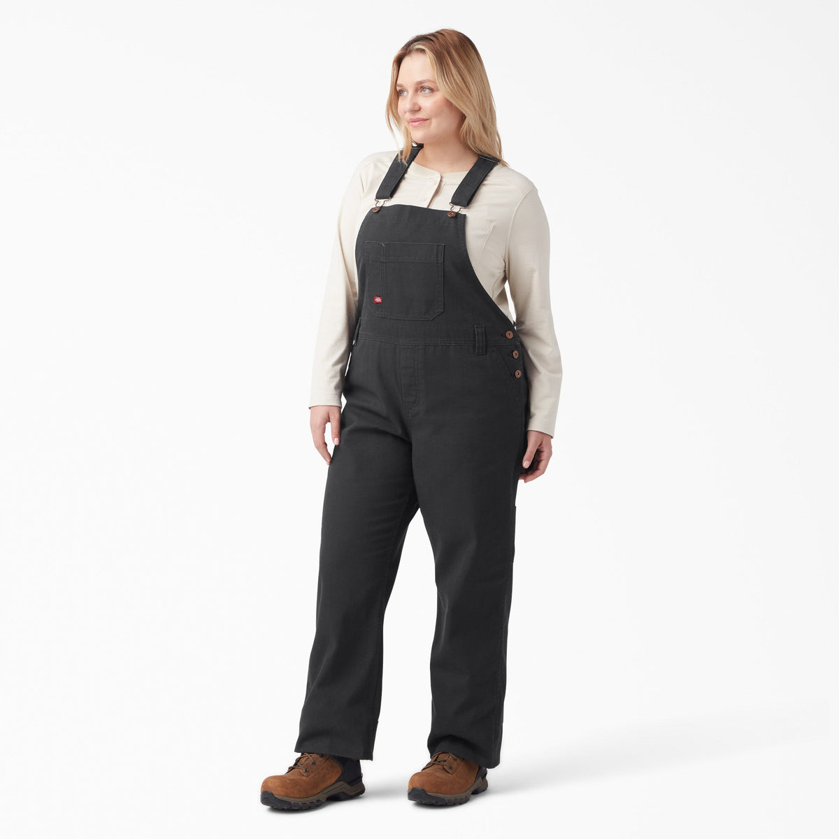 Women's Plus Relaxed Fit Bib Overalls - Dickies Classic