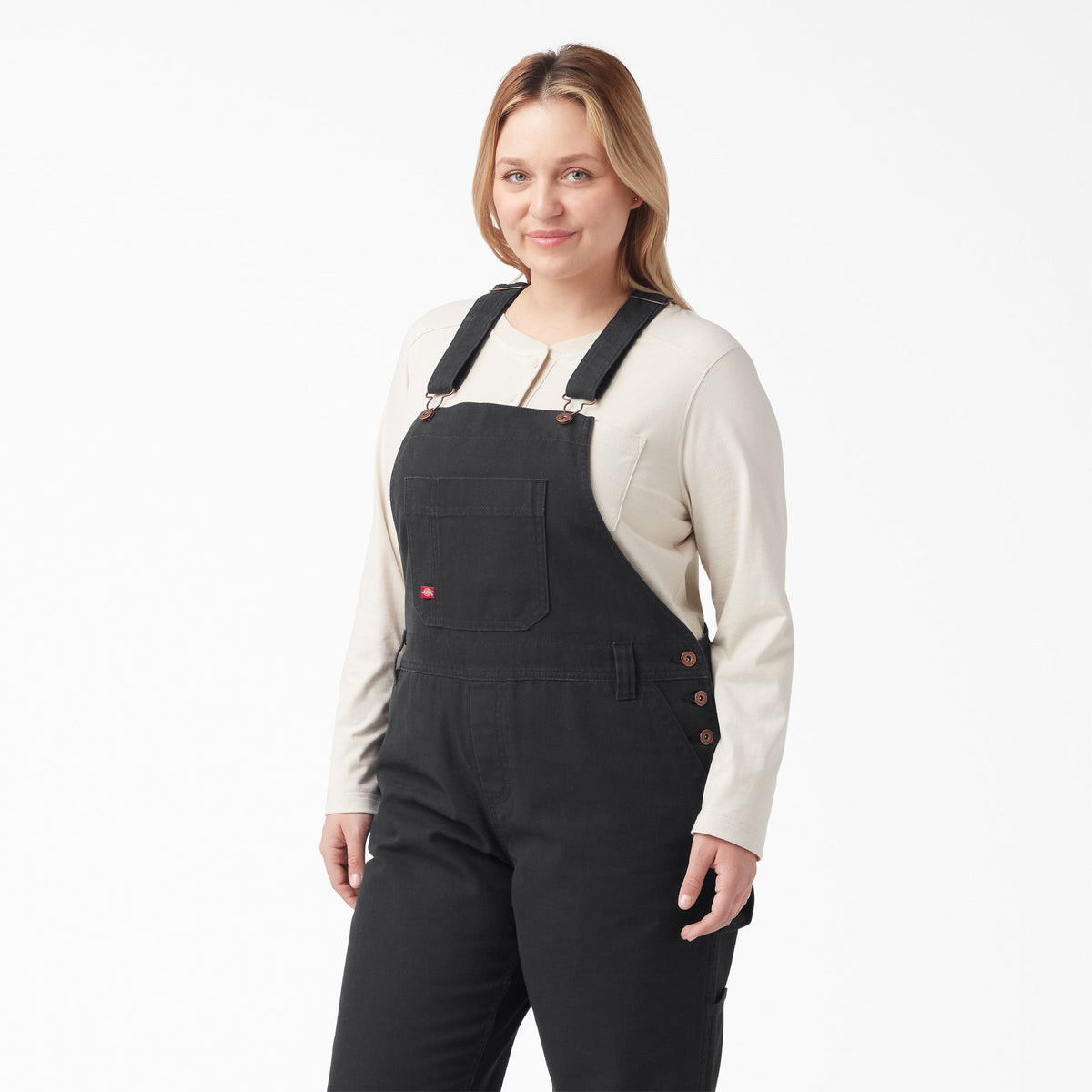 Women's Plus Relaxed Fit Bib Overalls - Dickies Classic
