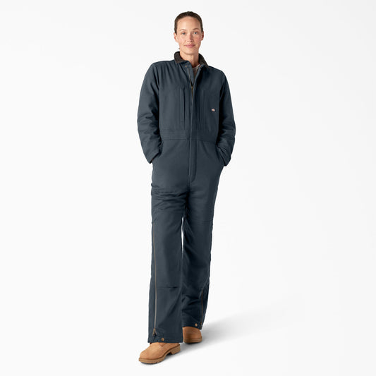 Women's Insulated Duck Canvas Coveralls - Dickies Trusted