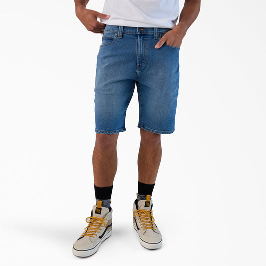 FLEX 5-Pocket Denim Shorts, 11" - Dickies Great Value