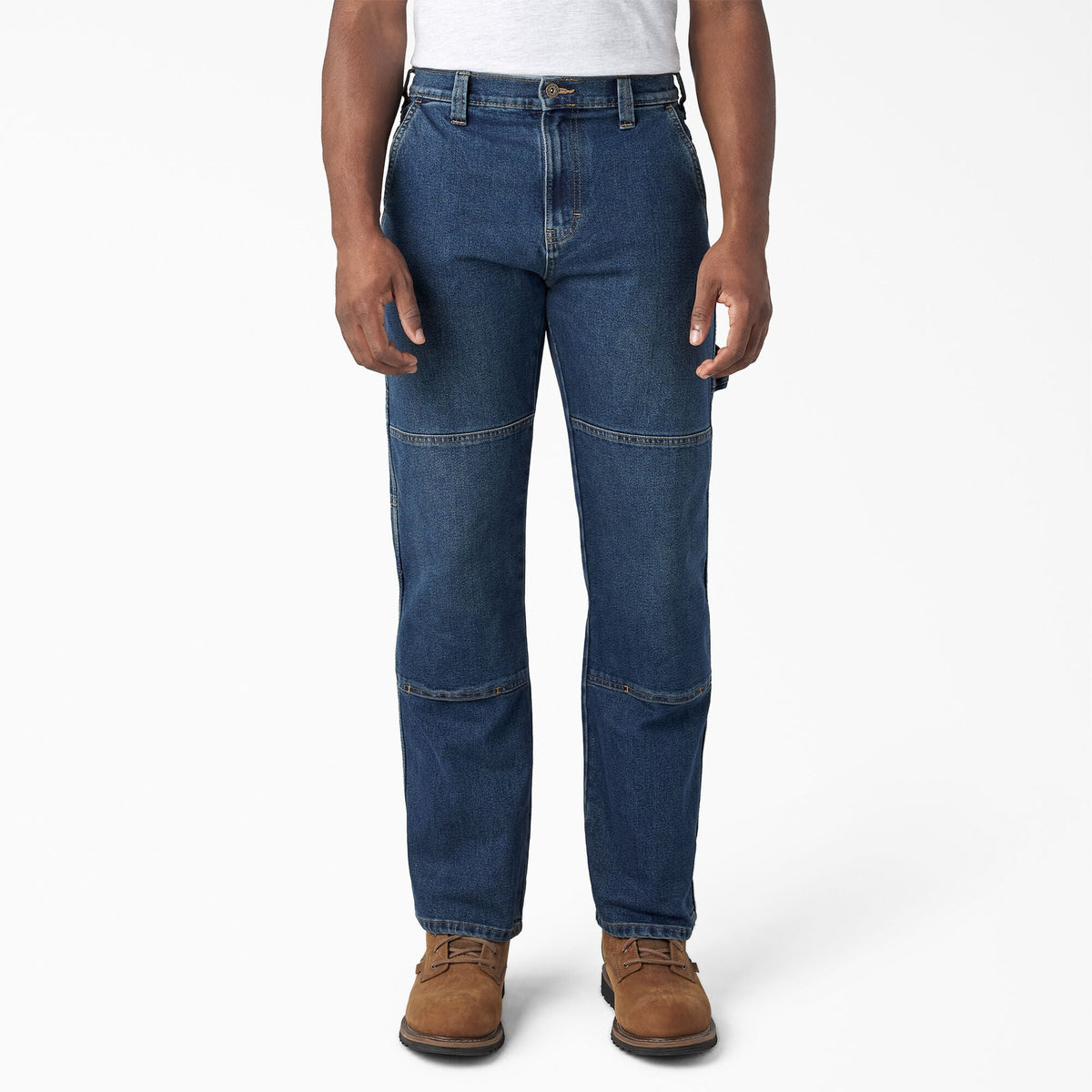 FLEX Relaxed Fit Double Knee Jeans - Dickies Classic