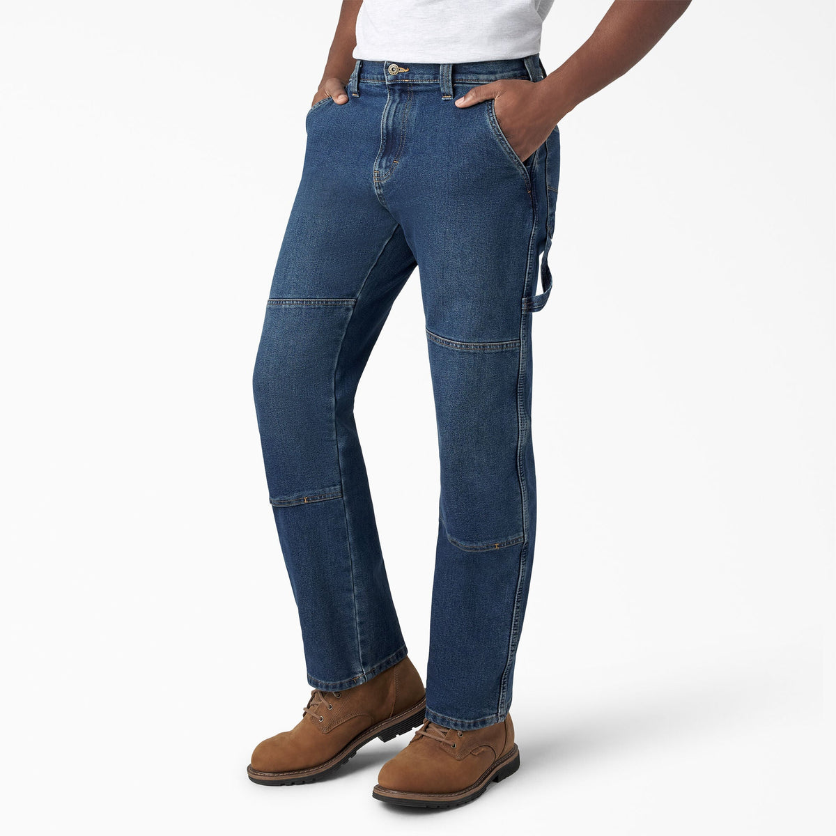 FLEX Relaxed Fit Double Knee Jeans - Dickies Classic