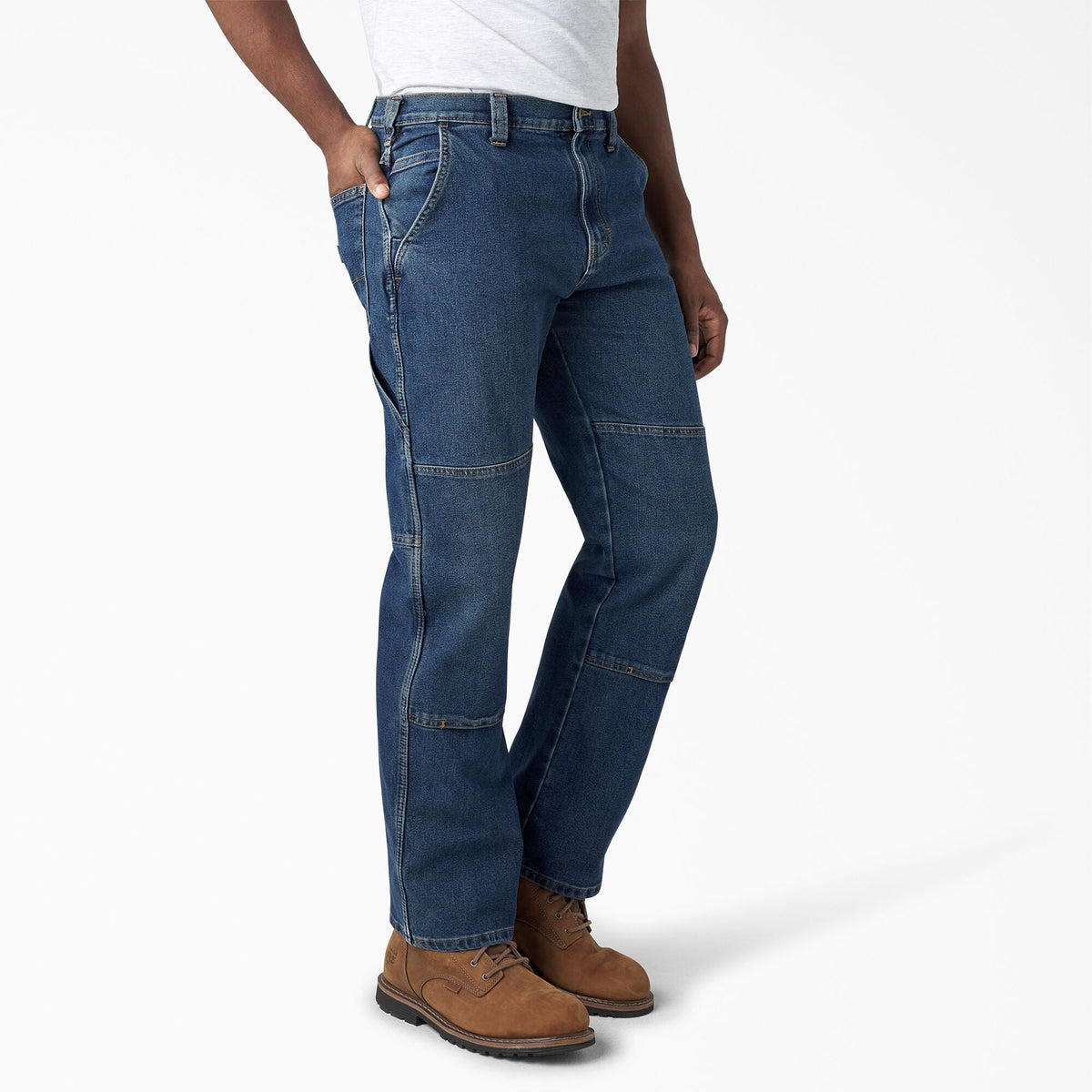 FLEX Relaxed Fit Double Knee Jeans - Dickies Classic