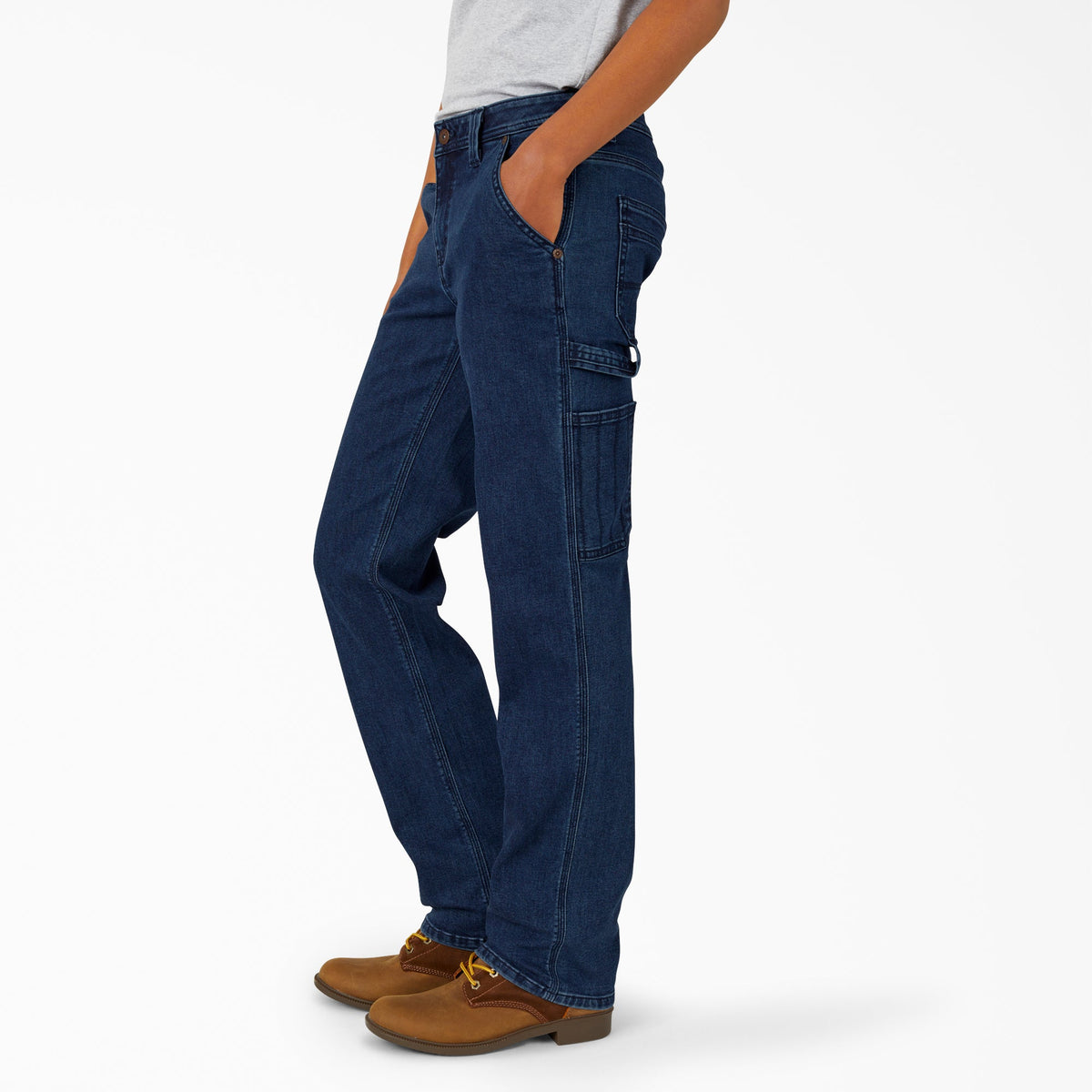 Women's FLEX Relaxed Fit Carpenter Jeans - Dickies Sale