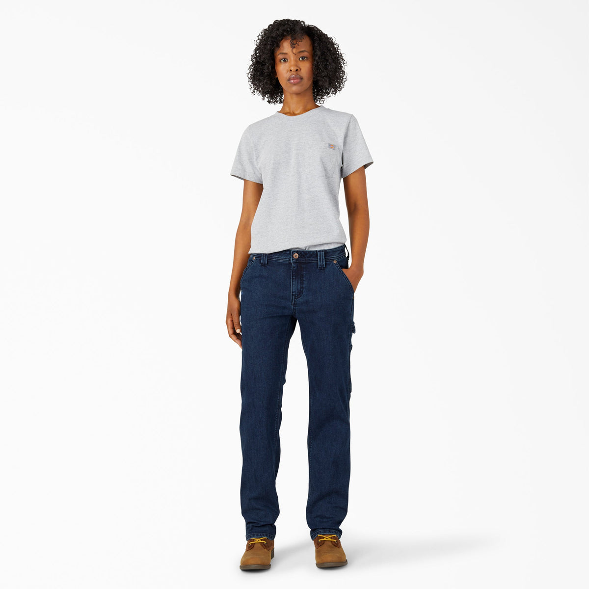 Women's FLEX Relaxed Fit Carpenter Jeans - Dickies Sale