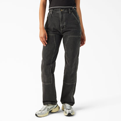 Women's Madison Loose Fit Double Knee Jeans - Dickies Best Price