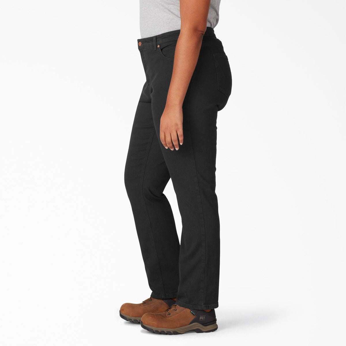 Women's Plus Perfect Shape Straight Fit Jeans - Dickies Smart Buy