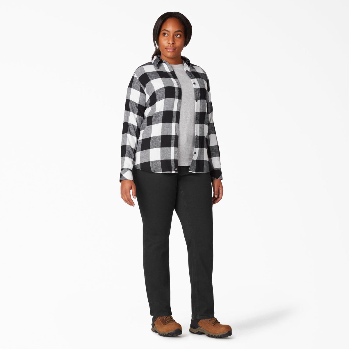 Women's Plus Perfect Shape Straight Fit Jeans - Dickies Smart Buy
