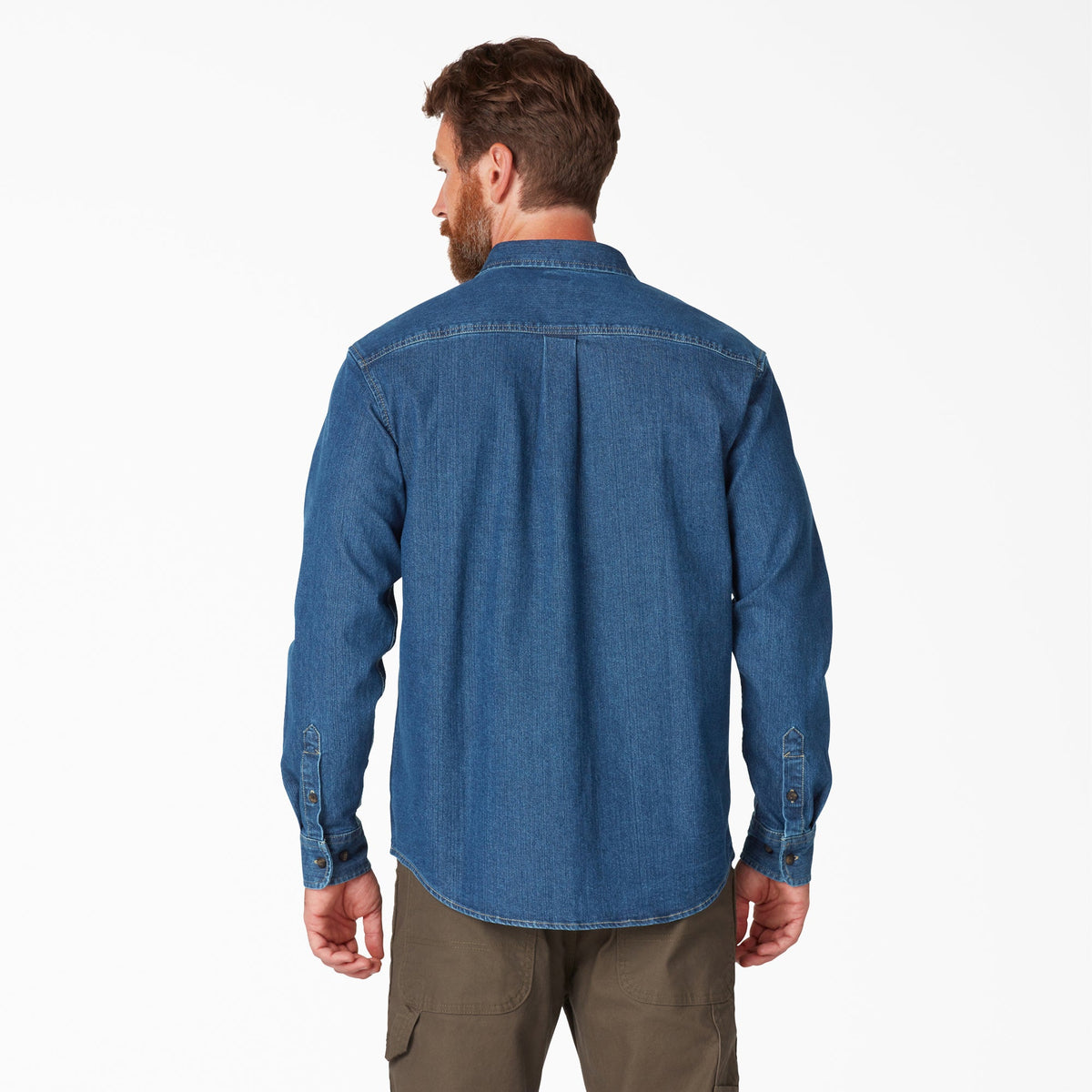 FLEX Denim Long Sleeve Shirt - Dickies Best Price