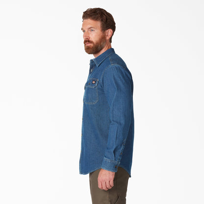 FLEX Denim Long Sleeve Shirt - Dickies Best Price