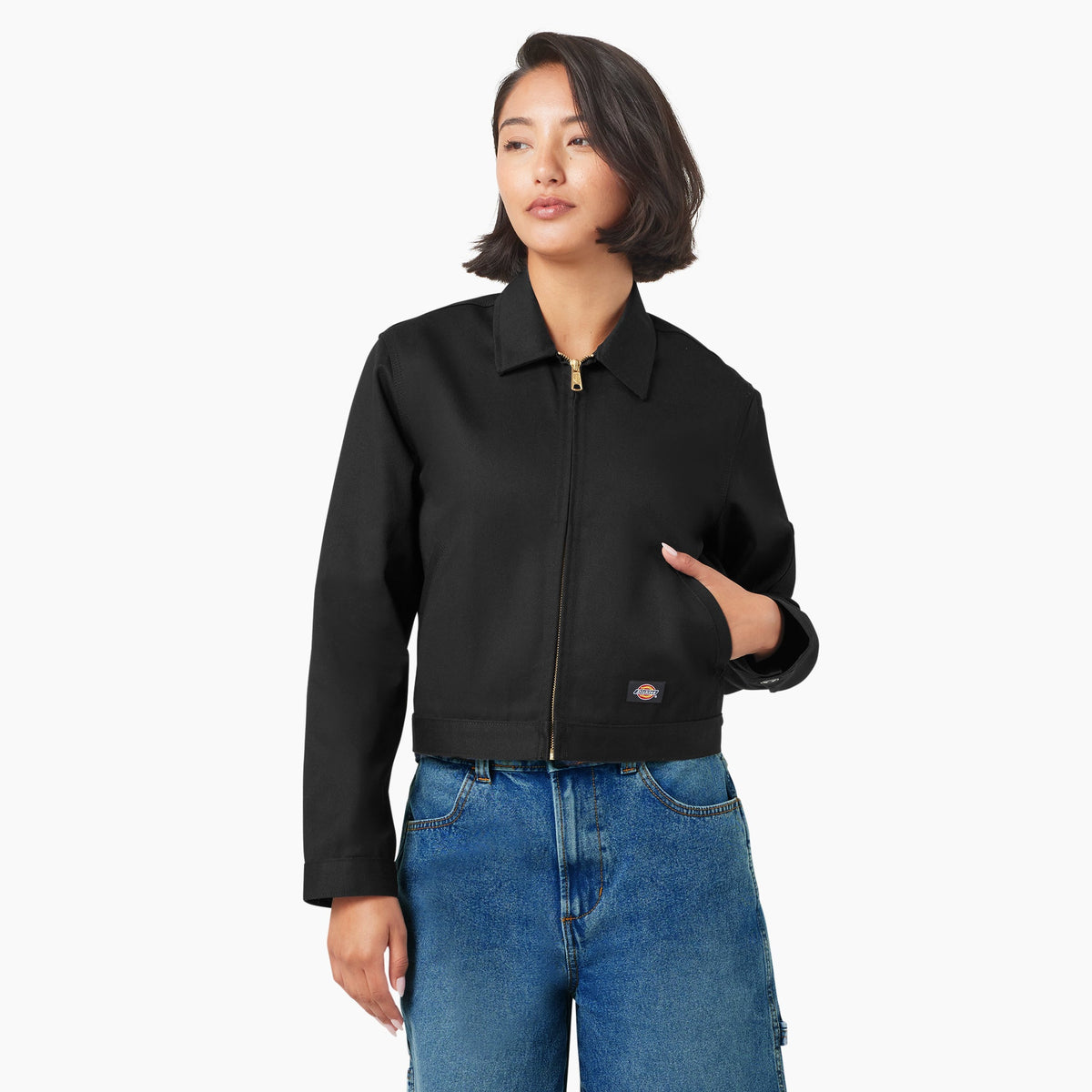 Women's Unlined Cropped Eisenhower Jacket - Dickies Trusted
