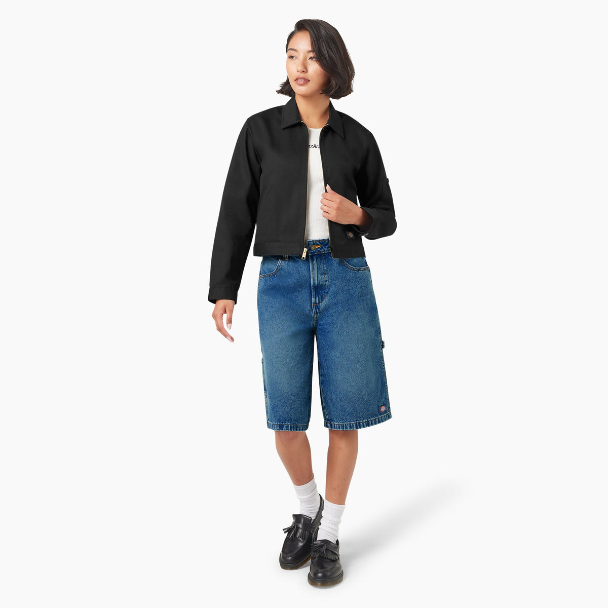 Women's Unlined Cropped Eisenhower Jacket - Dickies Trusted