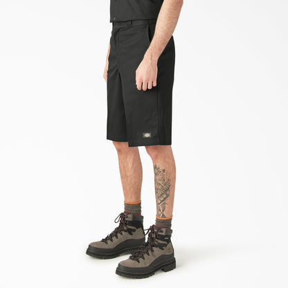 Loose Fit Flat Front Work Shorts, 13" - Dickies Special Offer