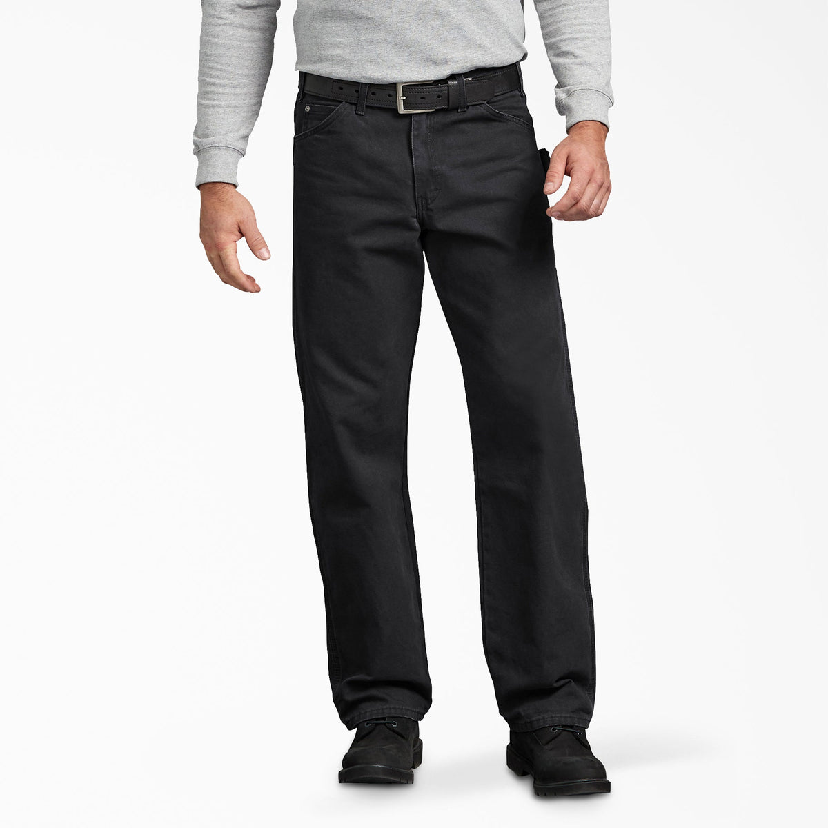 Relaxed Fit Sanded Duck Carpenter Pants - Dickies Recommended