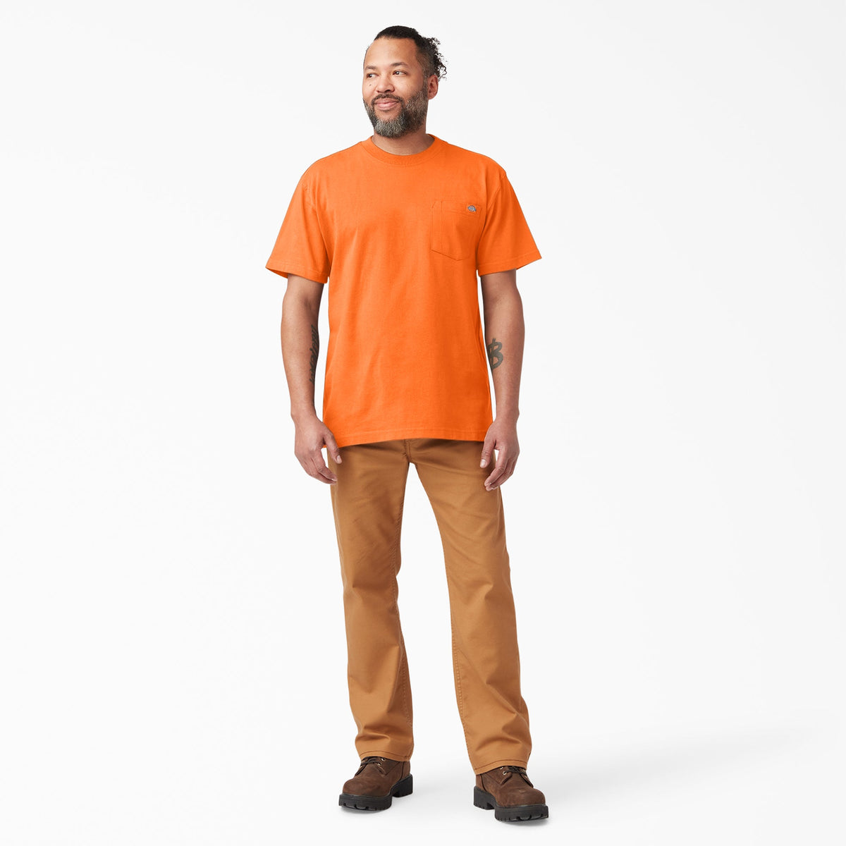 Heavyweight Neon Short Sleeve Pocket T-Shirt - Dickies Top Pick
