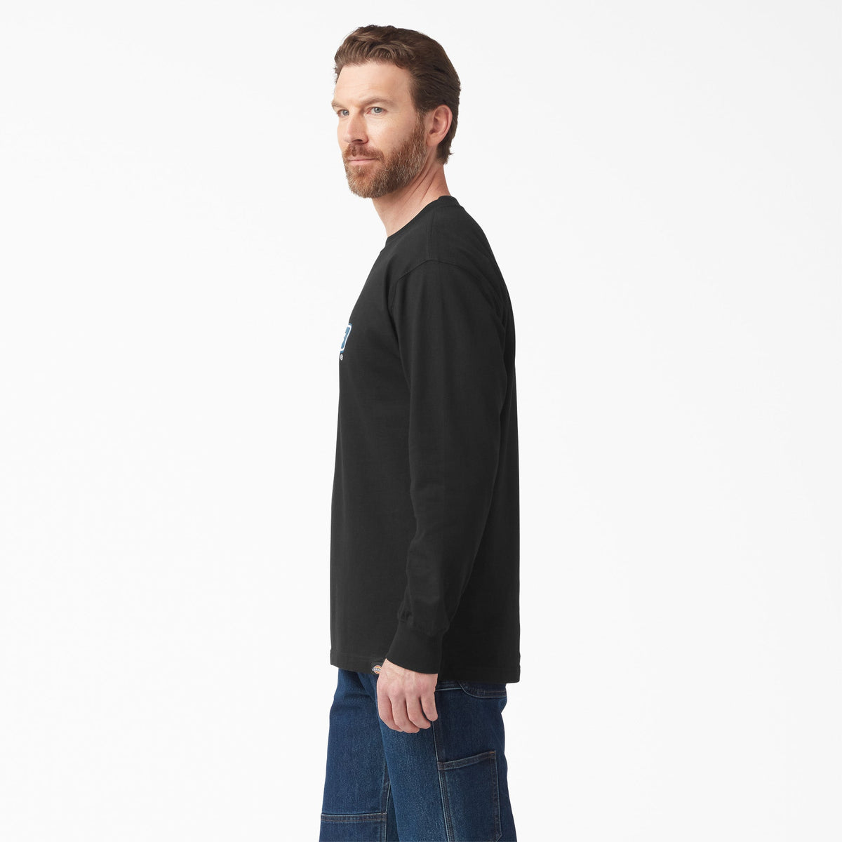 Tri-Color Logo Graphic Long Sleeve T-Shirt - Dickies Trusted