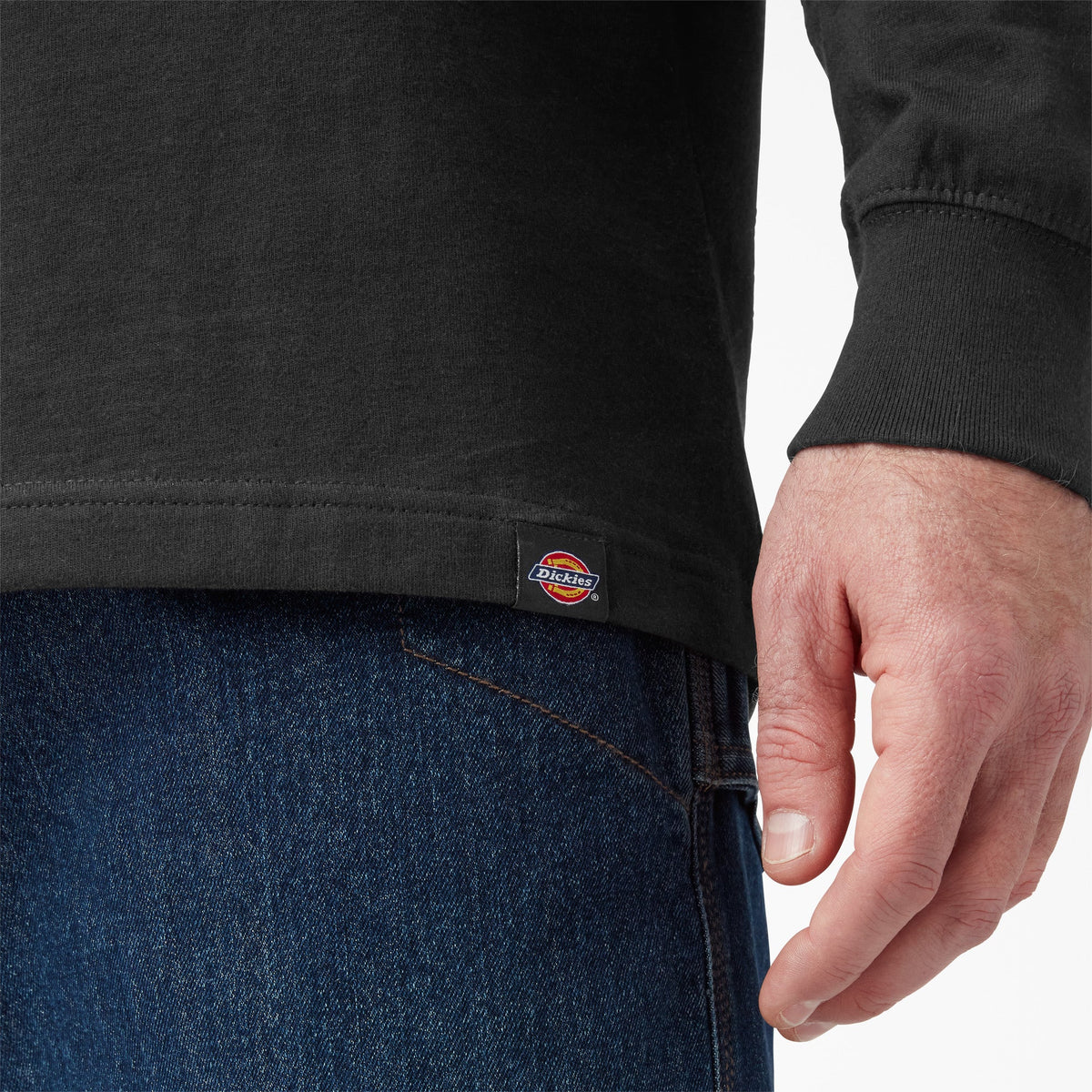 Tri-Color Logo Graphic Long Sleeve T-Shirt - Dickies Trusted
