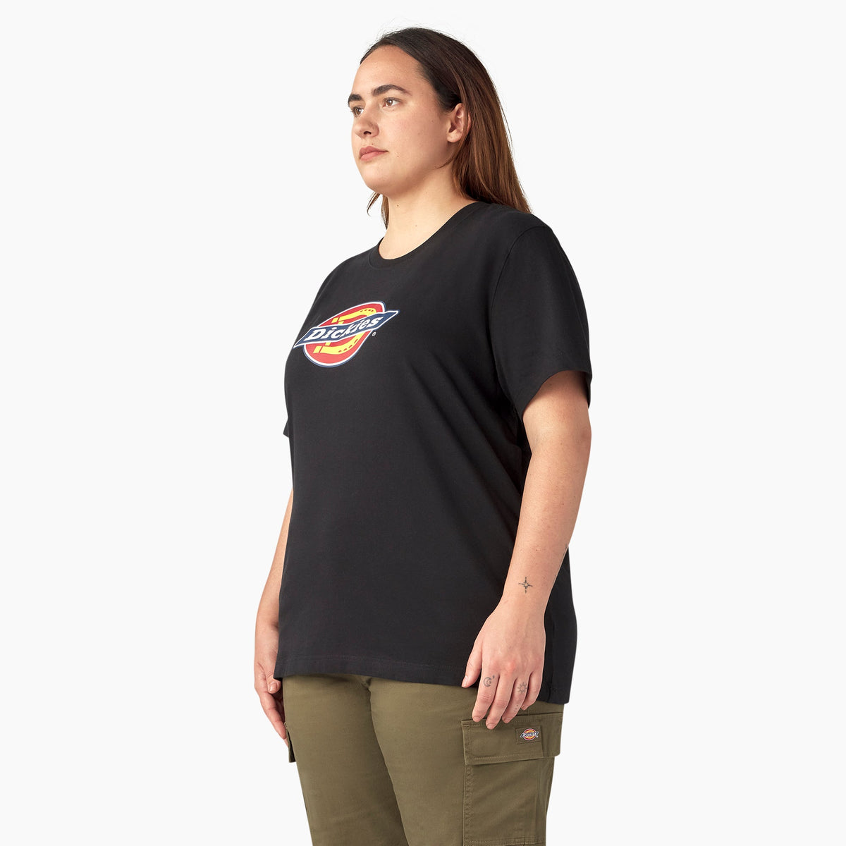 Women's Plus Heavyweight Logo T-Shirt - Dickies Premium