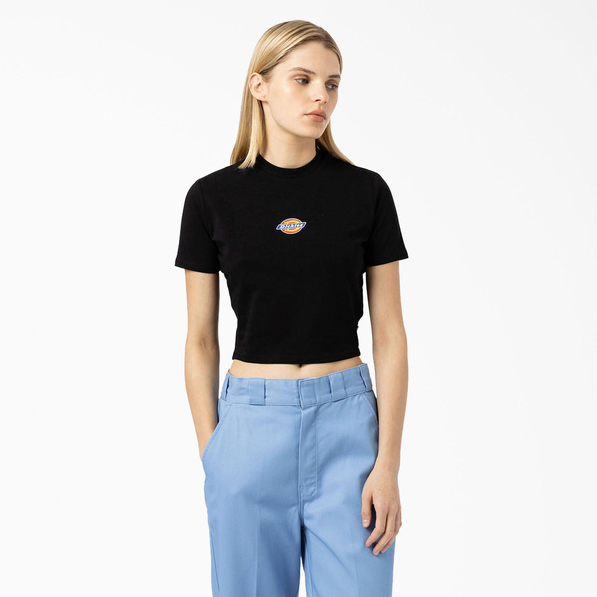 Women's Maple Valley Logo Cropped T-Shirt - Dickies Top Pick