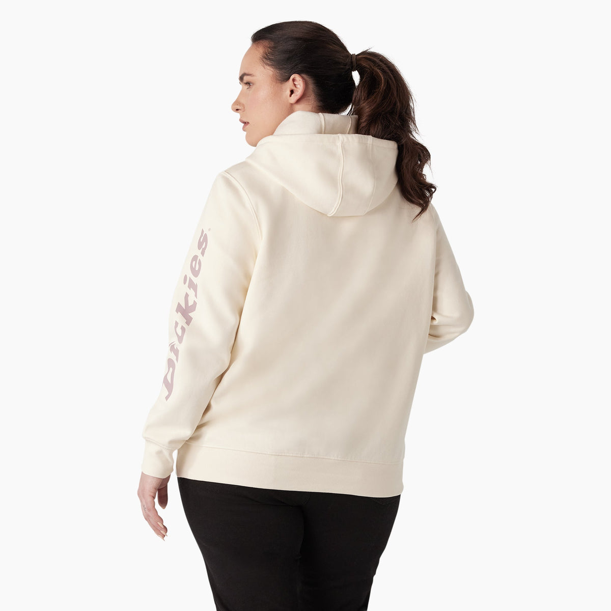 Women's Plus Water Repellent Sleeve Logo Hoodie - Dickies Hot Sale