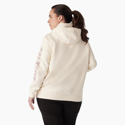 Women's Plus Water Repellent Sleeve Logo Hoodie - Dickies Hot Sale