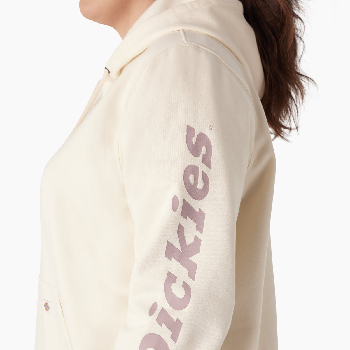Women's Plus Water Repellent Sleeve Logo Hoodie - Dickies Hot Sale