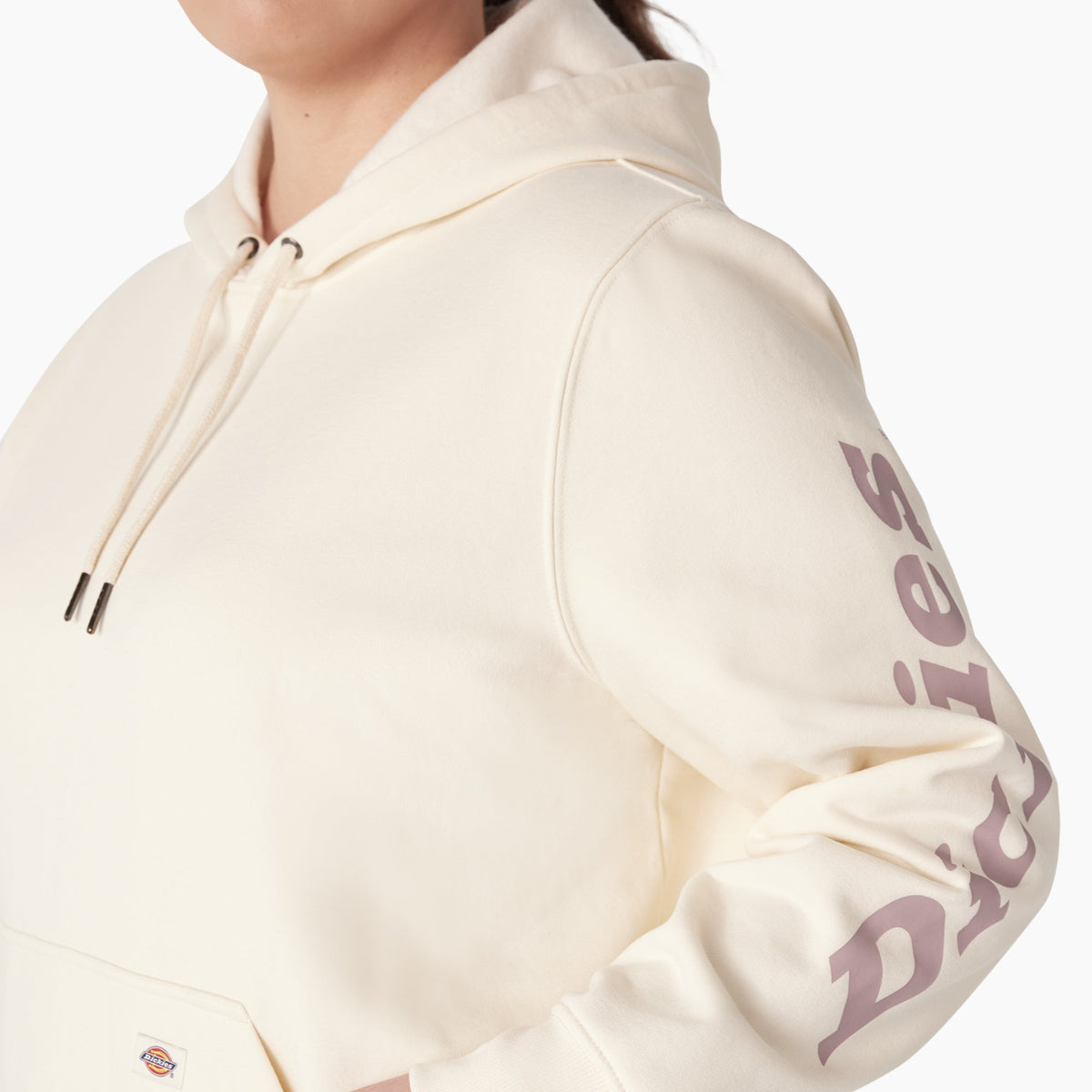 Women's Plus Water Repellent Sleeve Logo Hoodie - Dickies Hot Sale