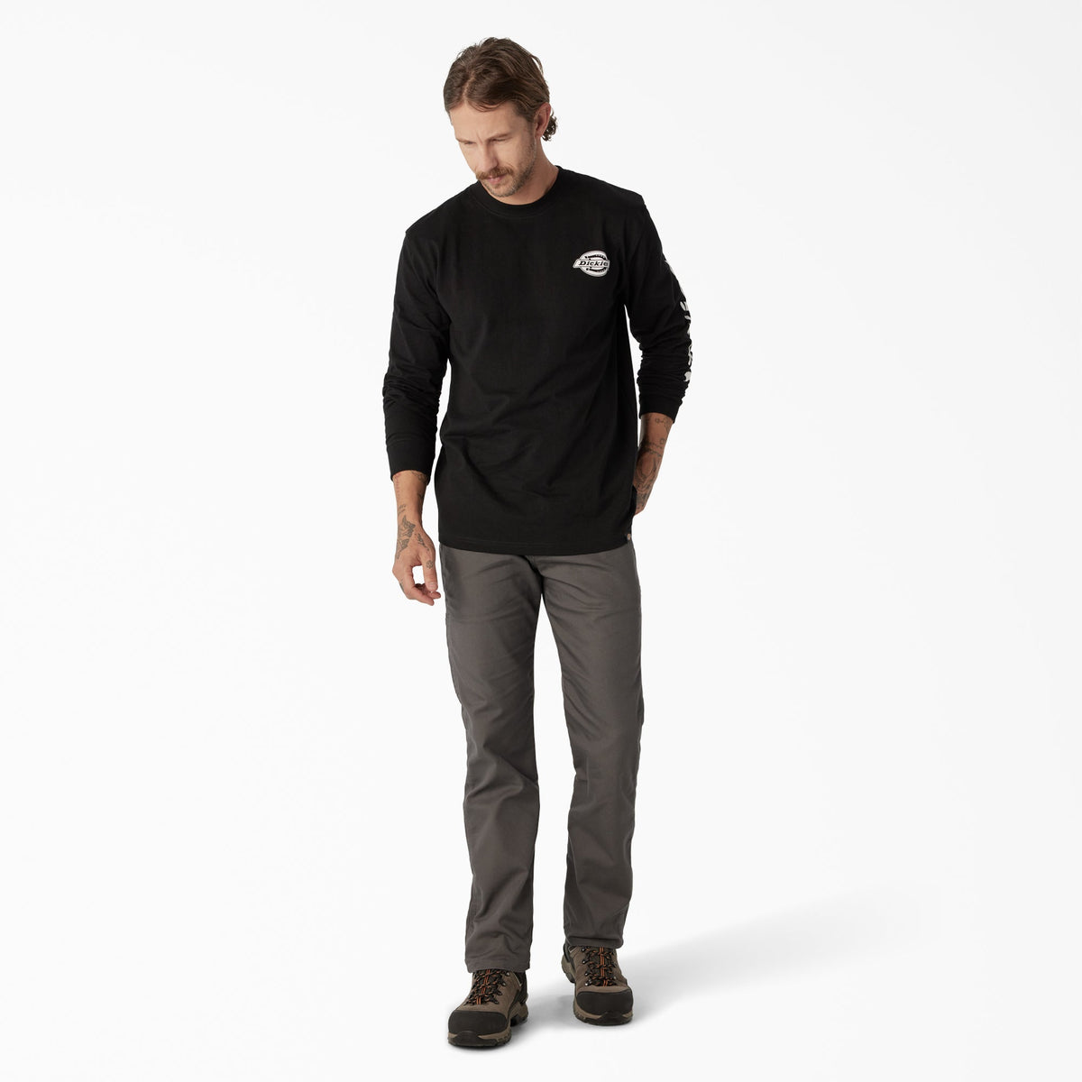Long Sleeve Heavyweight Logo T-Shirt - Dickies Classic