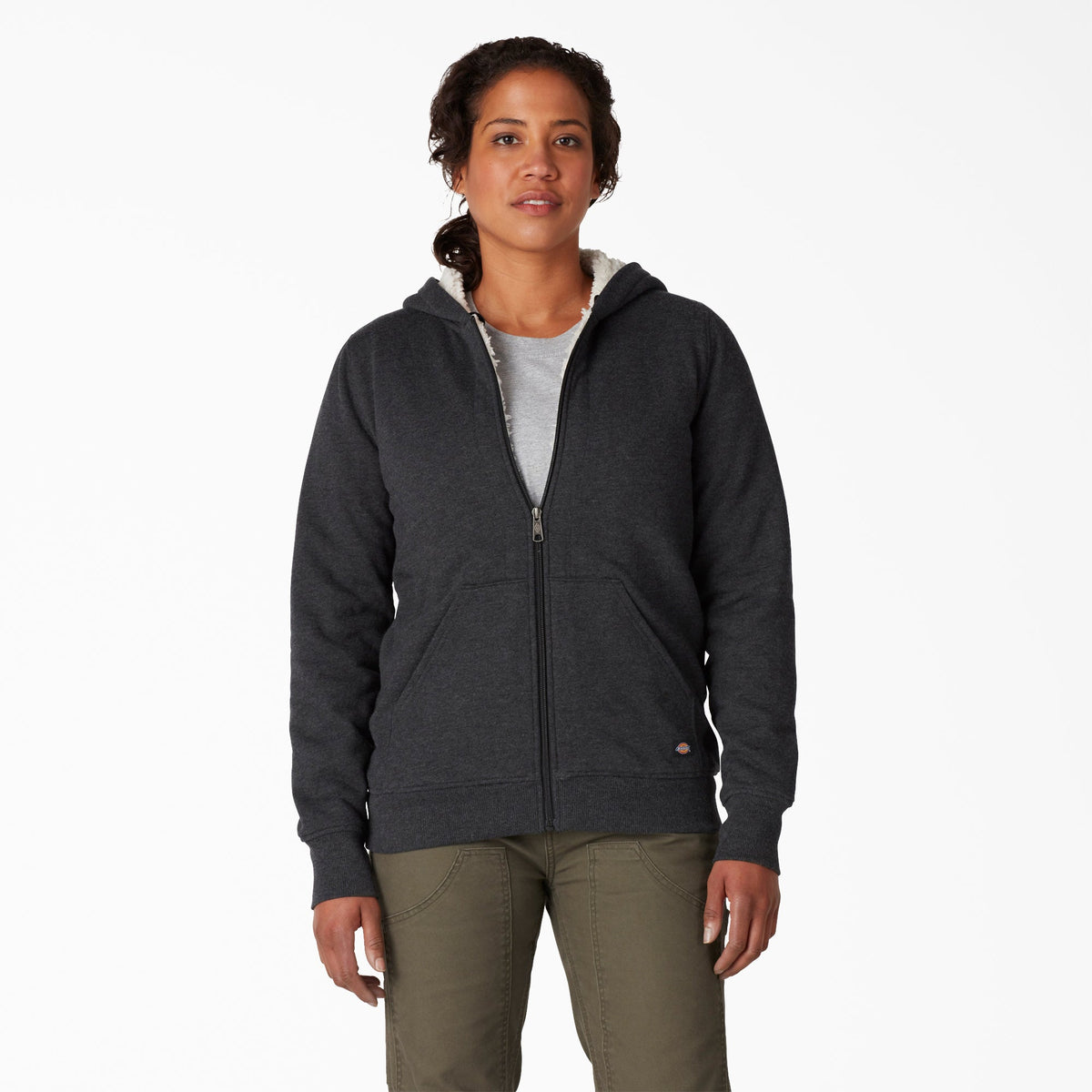 Women's High Pile Fleece Lined Hoodie - Dickies Hot Sale