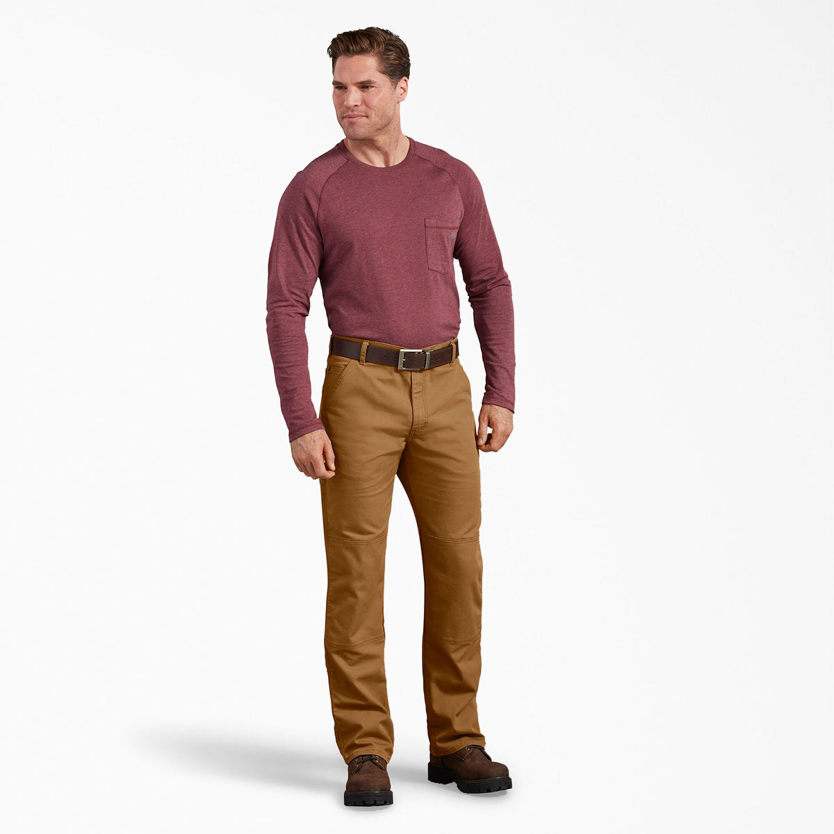 FLEX Regular Fit Duck Double Knee Pants - Dickies Featured