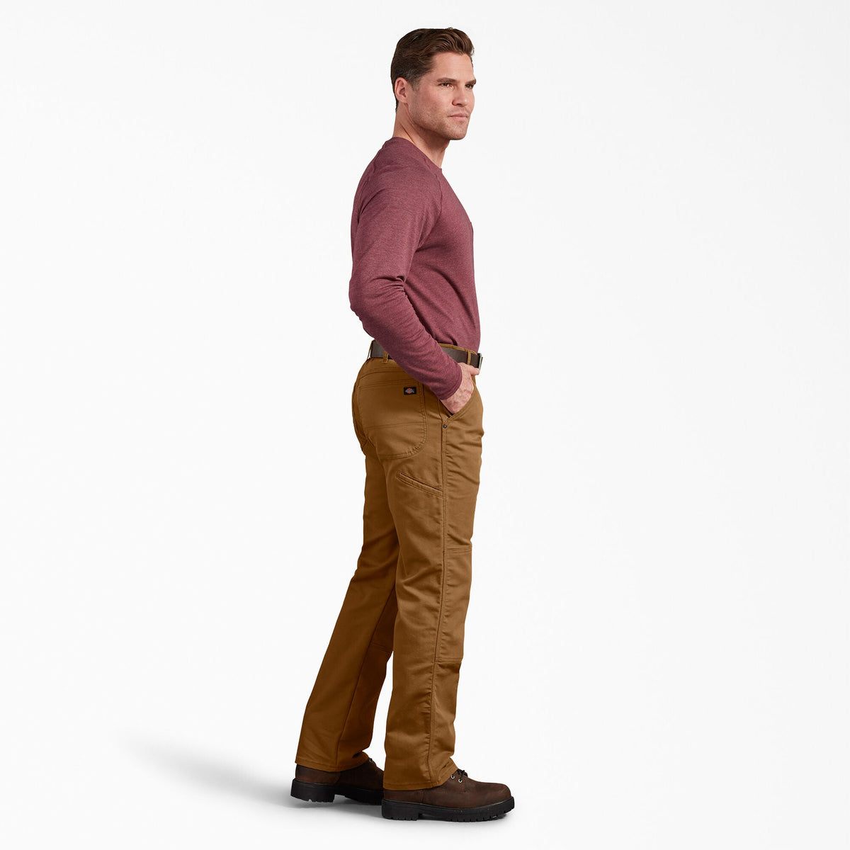 FLEX Regular Fit Duck Double Knee Pants - Dickies Featured
