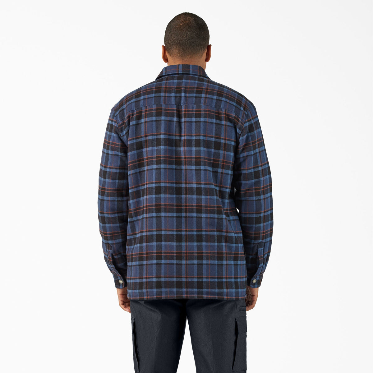 Water Repellent Fleece-Lined Flannel Shirt Jacket - Dickies Discount