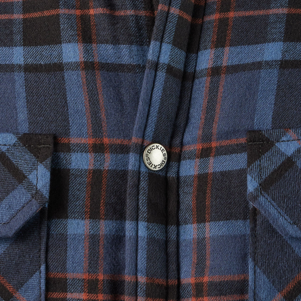 Water Repellent Fleece-Lined Flannel Shirt Jacket - Dickies Discount