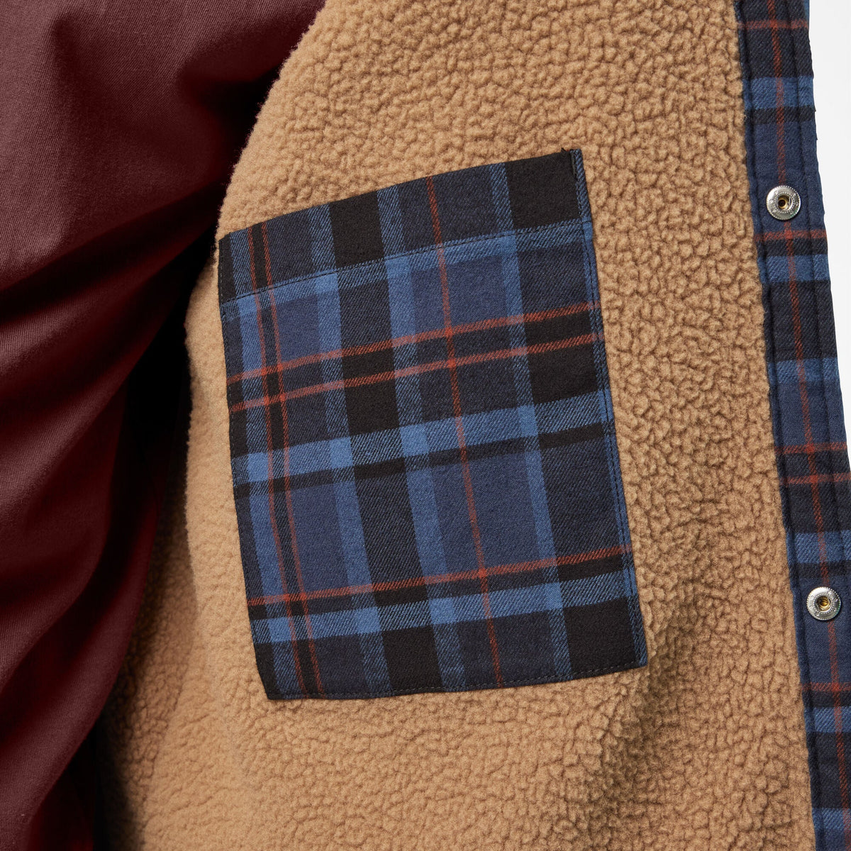 Water Repellent Fleece-Lined Flannel Shirt Jacket - Dickies Discount