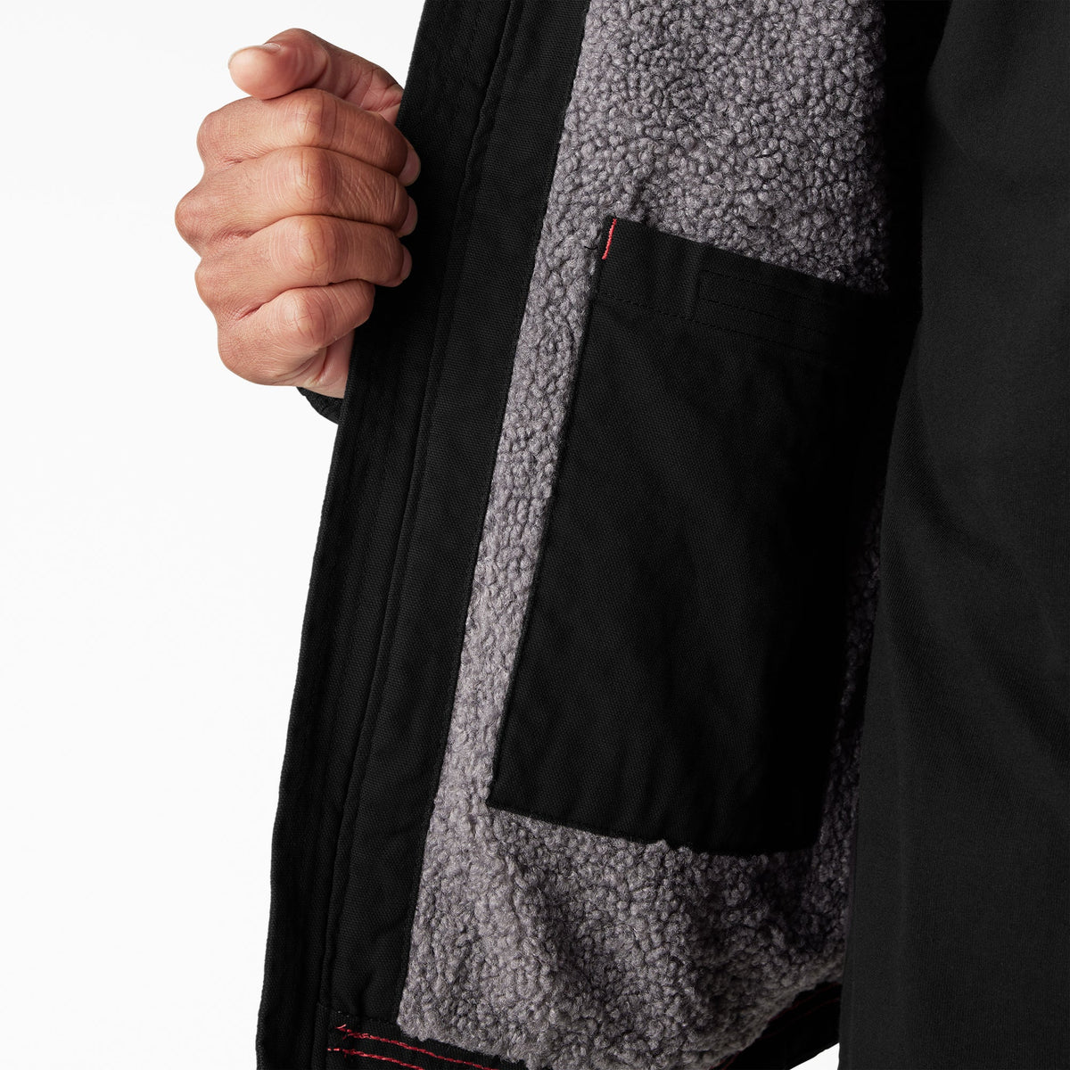 Duck Canvas High Pile Fleece Lined Jacket - Dickies Special Offer