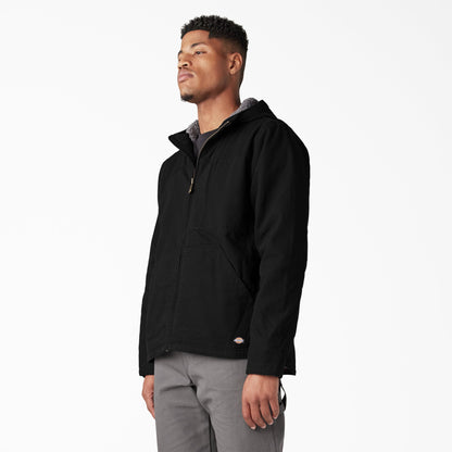 Duck Canvas High Pile Fleece Lined Jacket - Dickies Special Offer
