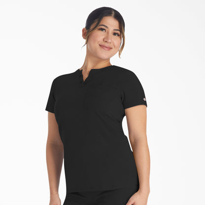 Women's EDS NXT Henley Scrub Top - Dickies Deals