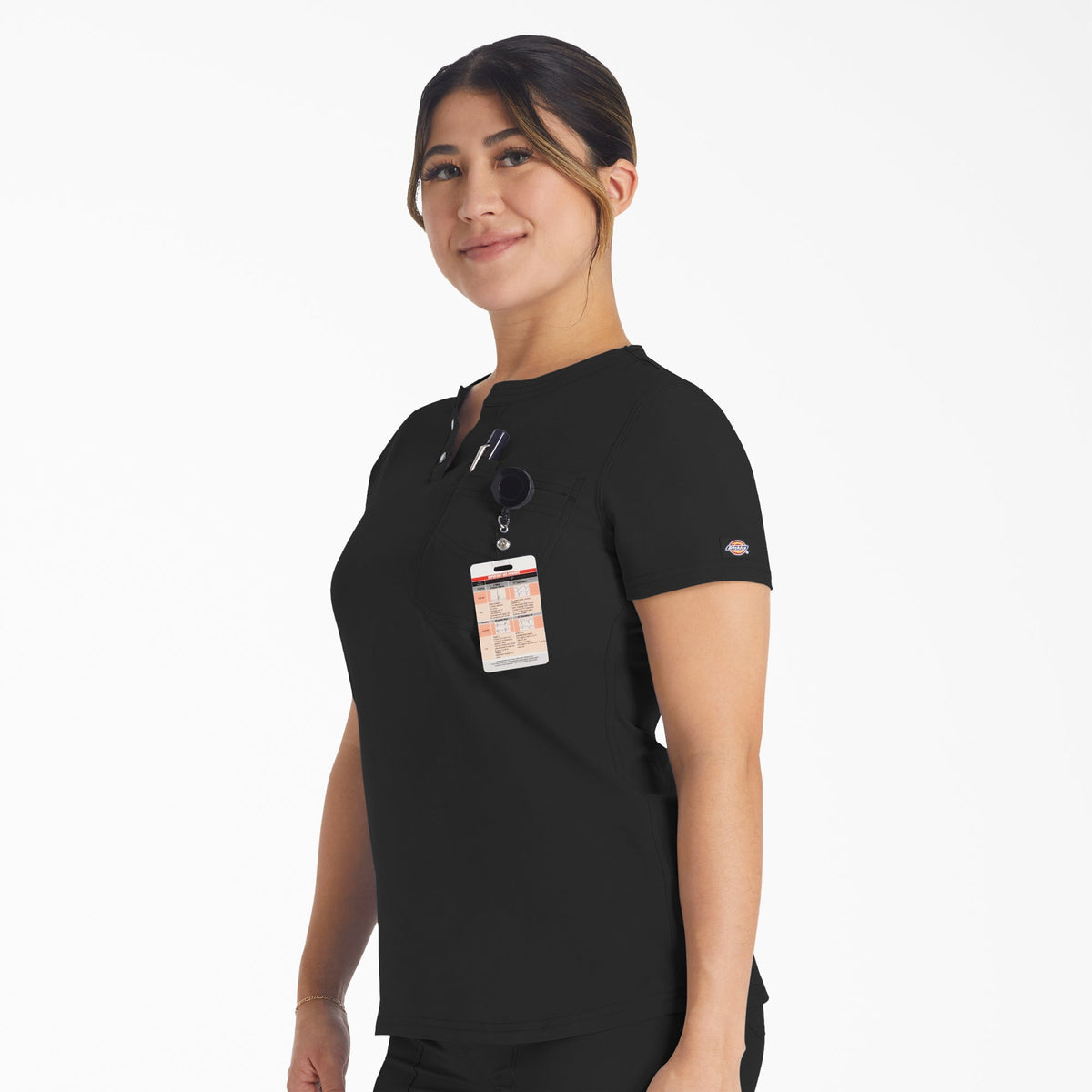 Women's EDS NXT Henley Scrub Top - Dickies Deals