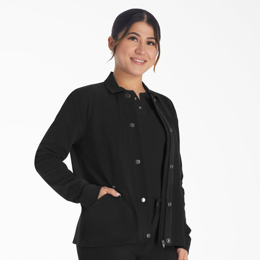 Women's EDS NXT Zip Front Scrub Jacket - Dickies Signature