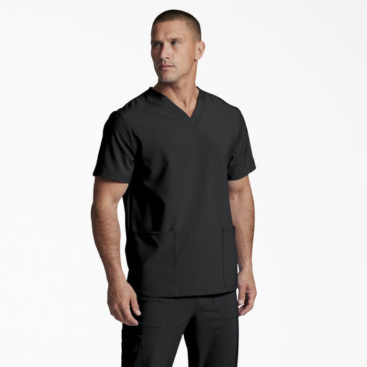 Unisex EDS Essentials V-Neck Scrub Top - Dickies Classic